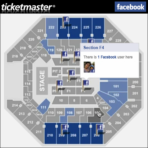 Ticketmaster goes fully social with Facebook